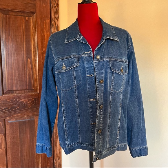Denim&Co Jackets & Blazers - Vintage Denim & Co jean jacket